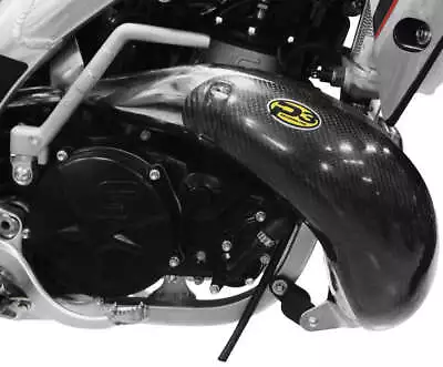 P3 Carbon Fiber FMF Gnarly Pipe Guard GAS GAS EC250 11-18 • $179.95