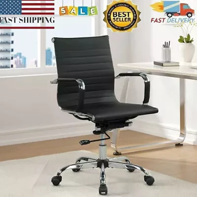 Office Manager's Chair Swivel Ergonomic Executive Computer Task Desk Seat Chairs • $133.50