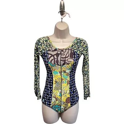 Maaji Size M Surf Suit Surfsuit Multi Mixed Print Birds & Dogs • $9.95