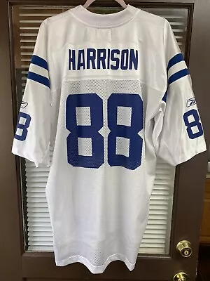 Vintage Indianapolis Colts Marvin Harrison #88 Reebok NFL Jersey Manning RARE • $55