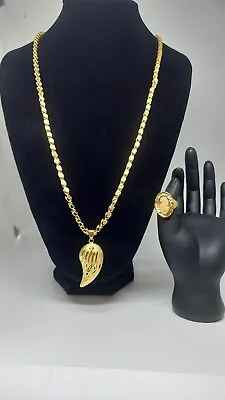 Dubai Gold Color Jewelry Sets For Women Necklaces Arab Middle Eastern Wedding • $55