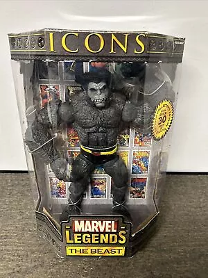 2006 Marvel Legends Icons X-Men The Beast 12  Action Figure New Sealed! Rare! • $39.99