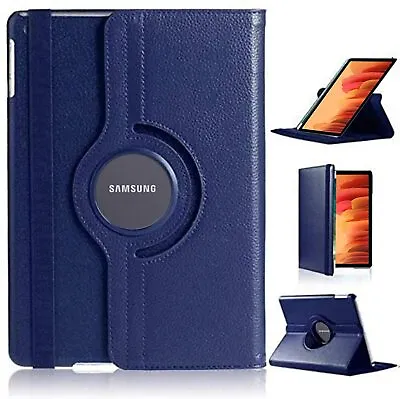 Samsung Galaxy Tab A7 10.4  T500 T505 2020 Leather Stand Flip Cover Tablet Case • £5.95