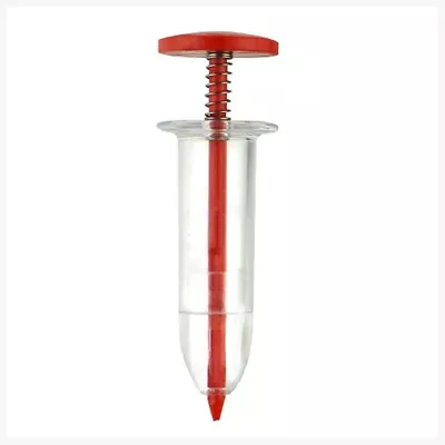 Mini Plant Seed Sower Planter Adjustable Handheld Flower Grass Syringe Seeder • $9.45