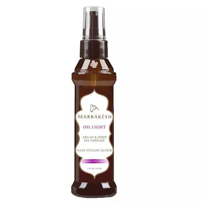 Marrakesh Oil Light For Fine Hair Argan & Hemp High Styling Elixir 2 Oz • $17