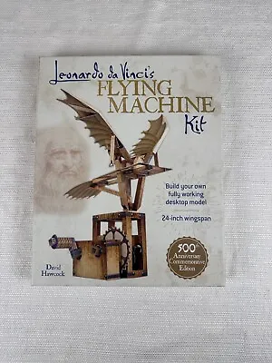 LEONARDO DA VINCI'S FLYING MACHINE KIT By David Hawcock New Open Box • $19.99