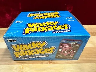 2011 TOPPS WACKY PACKAGES Series ANS8 Sealed Hobby Box SKETCH Cards & BagTag NEW • $79.99