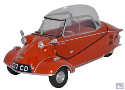 18MBC001 Oxford Diecast 1:18 Messerschmitt KR200 Bubble Car Rouge Sarde • $36.64