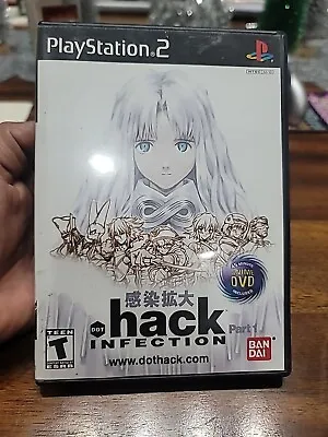 .hack INFECTION (Sony PlayStation 2 PS2 2003) Missing DVD Movie • $15