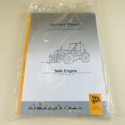 $29.50 • Buy JCB LOADALL - SIDE ENGINE Operators Manual 9811/0417 Reach Forklift Loader New