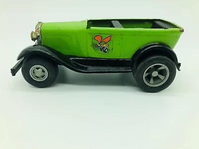 Vintage TONKA HOT ROD STINGER / Model A Ford Race Car Toy Green And Black • $14.99