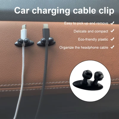 £2.75 • Buy 4/8/16 Pcs Cable Reel Organizer Cord Management Charger Desktop Clip Wire Holder