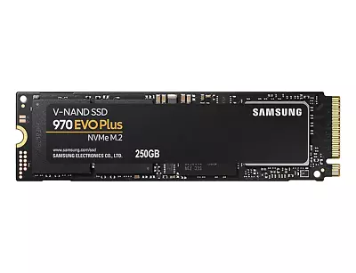 Samsung 970 EVO PLUS 250GB NVMe M.2 SSD [MZ-V7S250BW] • $97