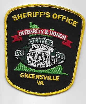 $6.99 • Buy Greenville County Sheriff State Virginia VA NEAT