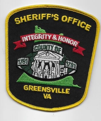 $6.99 • Buy Greenville County Sheriff State Virginia VA NEAT