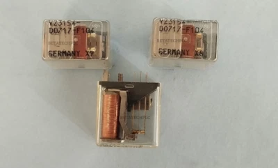 $102.45 • Buy 2pcs Lot - Siemens V23154-D0717-F104 ELECTROMECHANICAL RELAY DPDT 24VDC