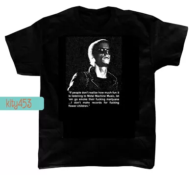 Vintage Lou Reed Metal Short Sleeve T-shirt BA505519 • $16.99