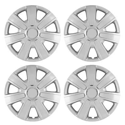 15  4 Sets Of Silver Wheel Covers Hub Caps Fit R15 Tire Steel Rim Car Suv Truck • $40.99