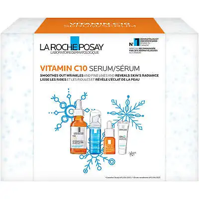 La Roche-Posay Pure Vitamin C 10 Serum Kit Full Radiance Anti-Aging 4pcs NEW • $119.95
