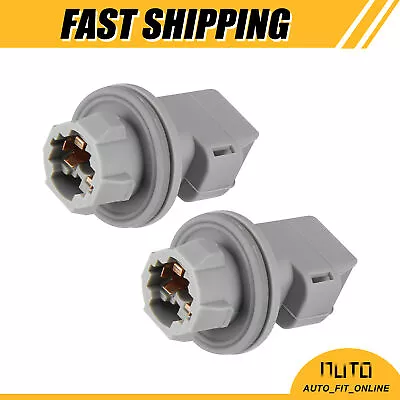 License Plate Light Socket F37Z-13550-A TWO Custom For Ford F150 F250 F350 F450 • $12.82