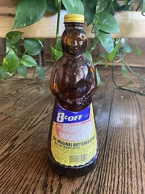 Vintage Original Mrs. Butterworth's Syrup Bottle 24 Oz + Cap & 8 Cents Off Label • $9.99