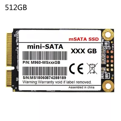 Drive Msata SSD Fast Read And Write For Gaming Notebook PC Desktop • £14.21