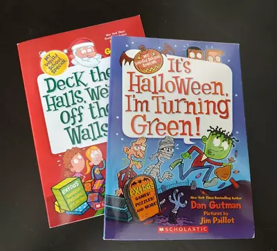 My Weird School Special: Gutman Lot Of 2 It's Halloween & Deck The Halls • $7.99