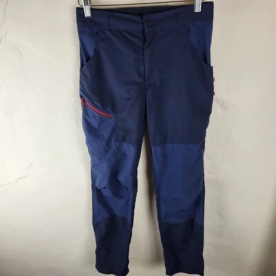 £36.99 • Buy Berghaus Mens W28 L30 Extrem Light Hiking Trousers Blue Outdoors Trekking...
