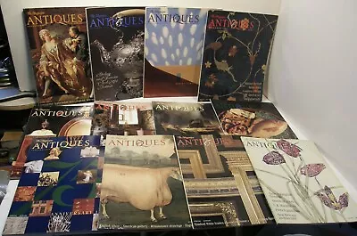 £24.52 • Buy Lot 12 Issues 1997 Magazine Antiques American Furniture Paintings C R Mackintosh