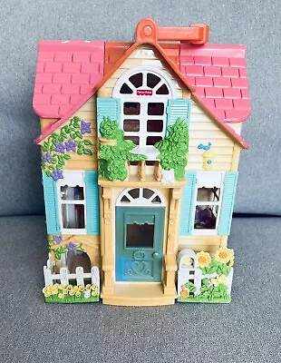 Mattel 2000 Fisher Price Loving Family Sweet Streets Country Cottage Doll House • $9.99