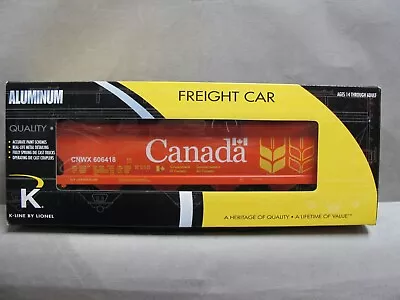 K-LIne 6-22295 Canada Wheat Extruded ALUMINUM Hopper #606418 O Gauge NIB • $79.95