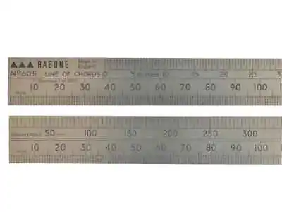 Stanley STA135333 60R Line Of Chords Rule 600mm 1-35-333 • £37.47