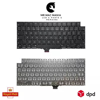 Keyboard For Apple Macbook Pro 14  A2442 A2485 M2 UK Layout Backlight And Screws • £69.99