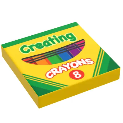 B3 Customs® Creating Crayons Large Box (2x2 Tile) • $1.50