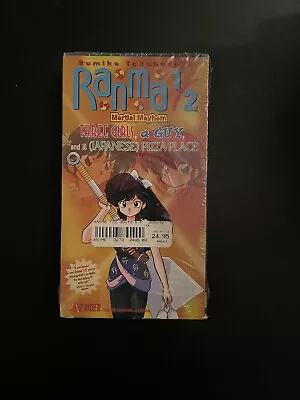 Ranma 1/2 - Three Girls A Guy And A (Japanese) Pizza Place (VHS Dubbed) • $28.99