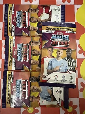 4 X Topps Match Attax 2023-24 23/24 Single Pack 12 Cards 3 Special Insert Cards  • £5.85