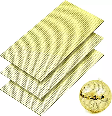 Mirror Tiles Self Adhesive 5100 Pieces Mosaic Tiles Sheet Disco Ball Tiles Sti • $9.12