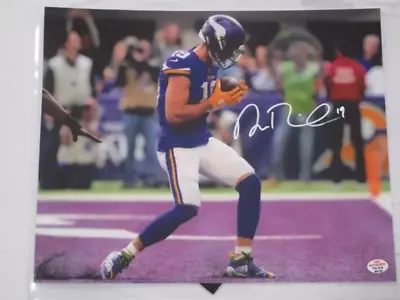 Adam Thielen Of The Minnesota Vikings Signed Autographed 8x10 Photo PAAS COA 193 • $70