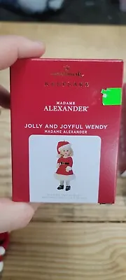 Hallmark Keepsake Ornament 2021 Jolly And Joyful Wendy Madame Alexander • $10.99