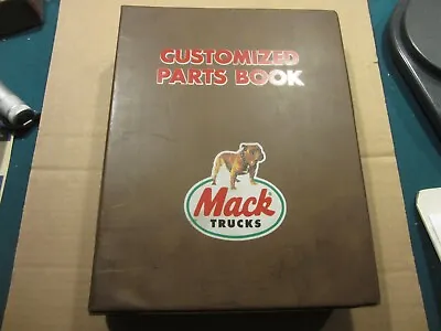 Mack R686ST Parts Catalog Serial 91060 To 91069 • $100
