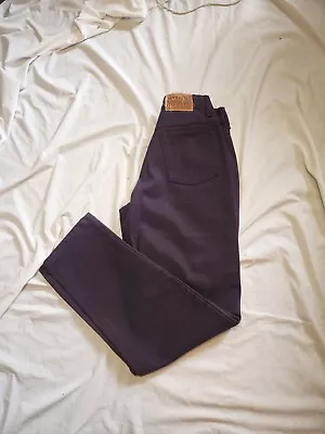 VINTAGE Marithe Francois Girbaud Jeans Size 31X31 Purple Denim Pants 90s Y2K • $80