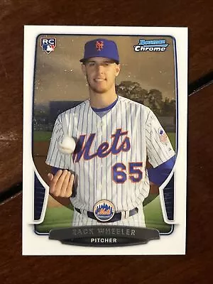 2013 Bowman Chrome Mini Zack Wheeler Rookie Mets RC • $2.99