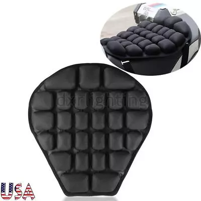 Motorcycle Comfort 3D Seat Cushion Pillow Pad Pressure Relief Cover Universal US • $16.98