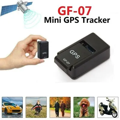 GF-07 Mini Magnetic GPS Tracker Tracking Real Time Car Truck Vehicle Locator GSM • $7.52