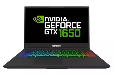 $700 • Buy Monster Abra A5 V15.2 15,6 Gaming Laptop Nvidia GTX1650 Intel Core I7 512 GB SSD