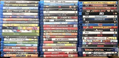 Blu Ray Movies You Pick Buy 3 Get 2 FREE Combined Shipping @ $0.75 Per Movie! • $3.49