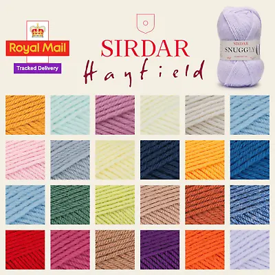 Sirdar Snuggly DK Double Knitting 50g Soft Baby Yarn Knitting Crochet • £2.99