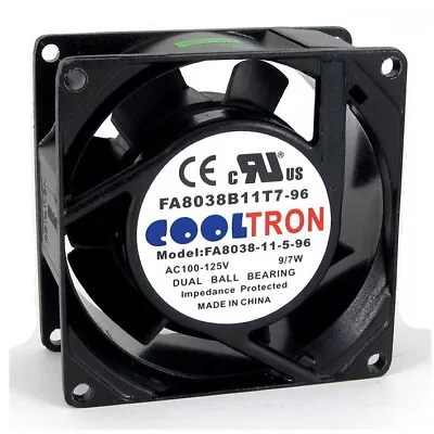 115V AC Cooltron Axial Fan 80mm X 38mm High Speed • $14.99