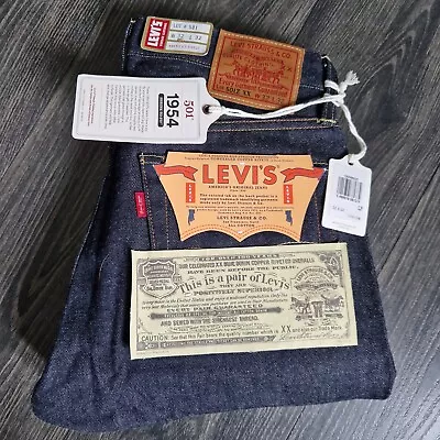 Mens Levi's 501 Z XX Big E. 1954. SELVEDGE VINTAGE Jeans W32 L32. BNWT. RRP £250 • £195