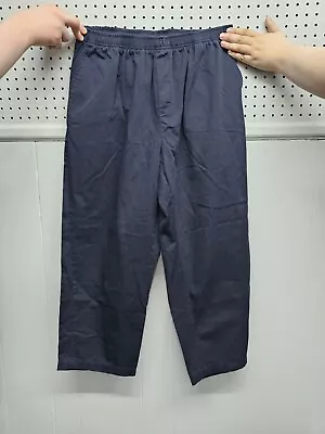 Cabin Creek Stretch Waist Women's Pants Size 20WP (Navy Blue) • $18